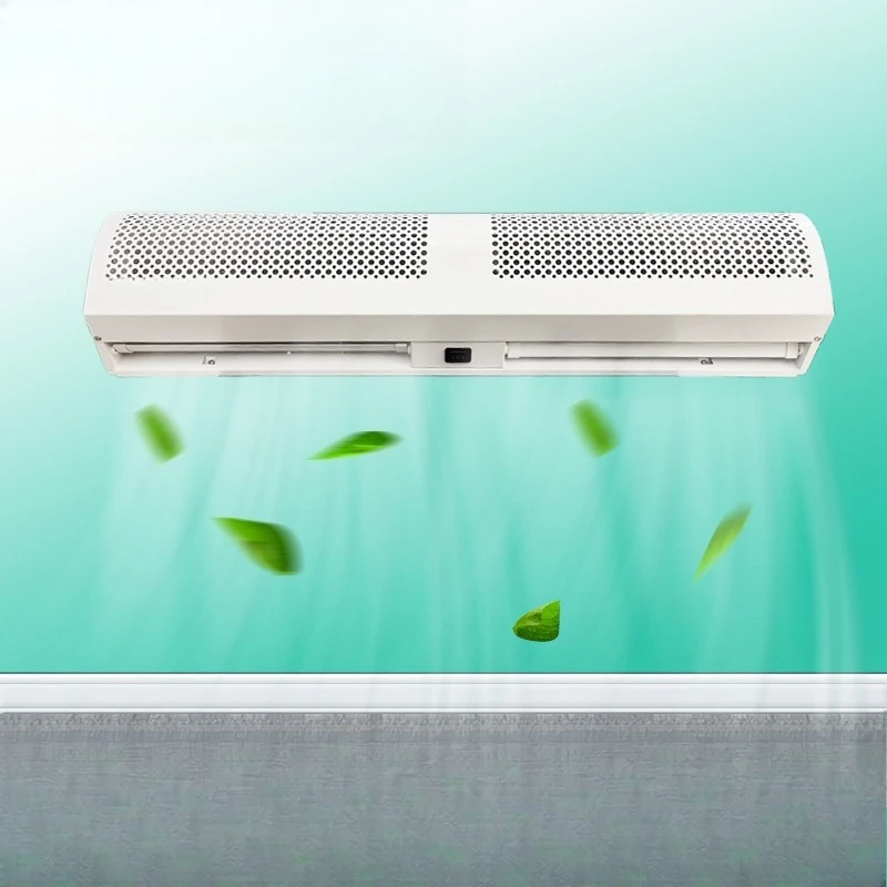 Air curtain for cold storage, cross-flow air curtain machine, commercial supermarket door fan, industrial green island air cur