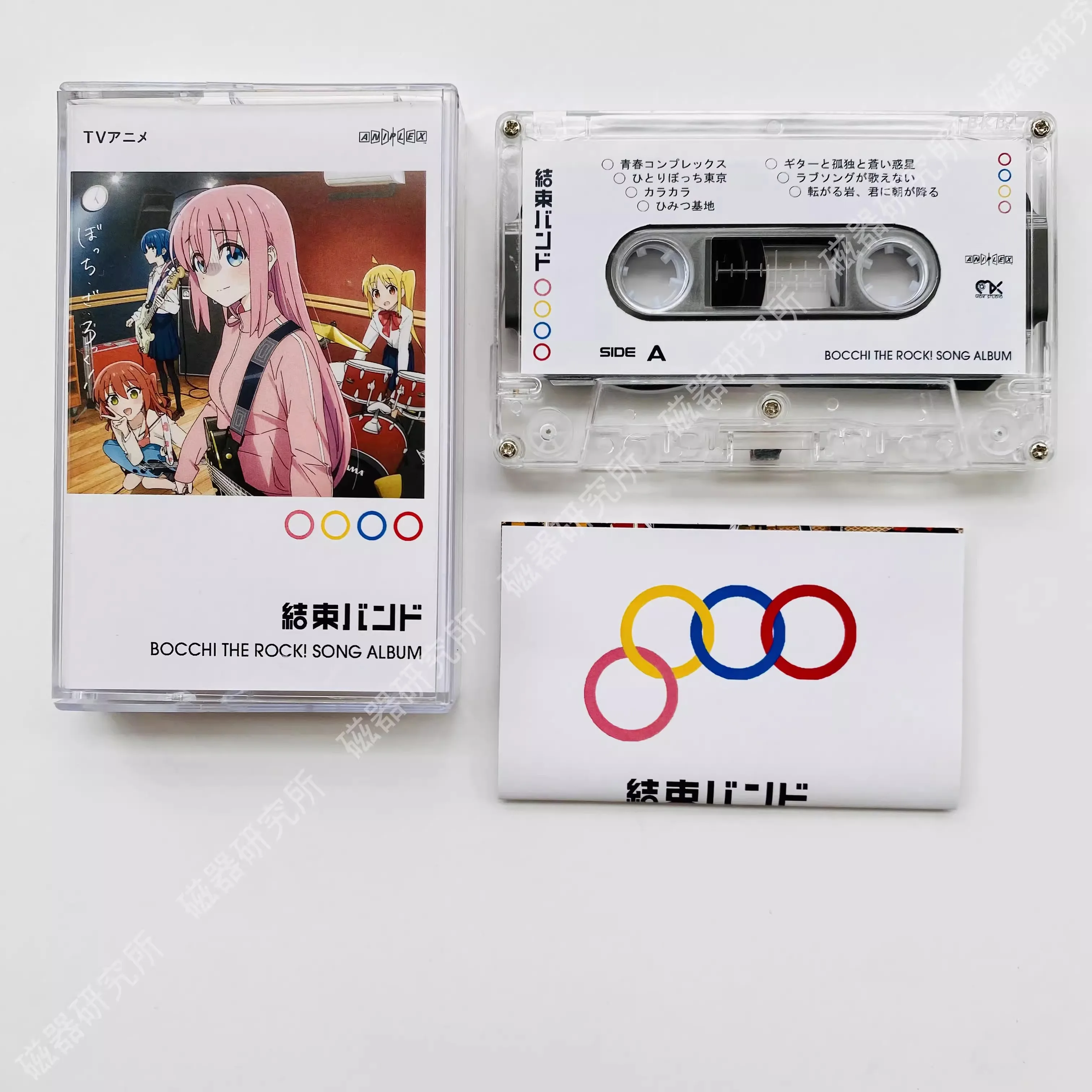 New Kessoku Banndo BOCCHI THE ROCK Music Tape Gotoh Hitori Cosplay Soundtracks Box Cartoon Cassette Car Walkman Tape Party Music