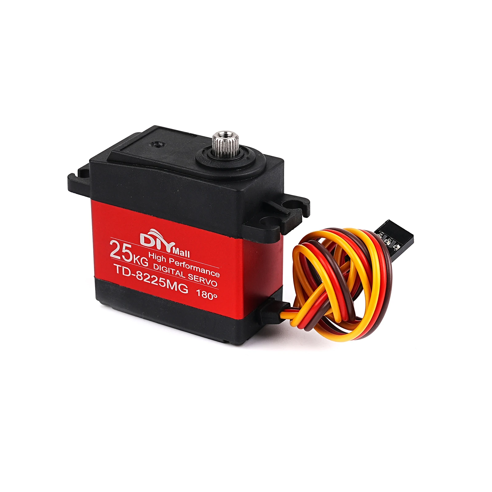 TD-8225MG Servo digitale 25KG Coppia elevata impermeabile 180/270/360 °   Ingranaggio in metallo per braccio robotico per barca Baja per auto RC 1/8 1/10 fai da te