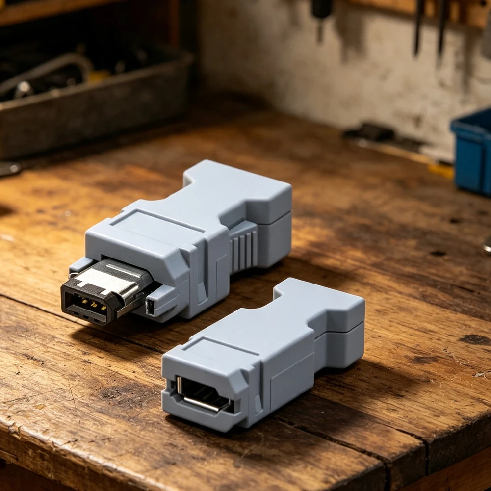 Waterproof Cable Connector IP67 Sealed Dustproof Joint for Industrial Applications Automotive Telecom ABS 4.5CM White