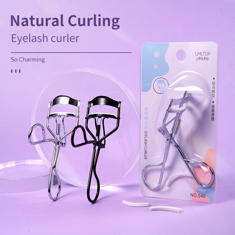 Eyelash Curler, Natural Curling Device for Women, Long-Lasting Eyelash Shaping Without Damaging Eyelashes, Small and Portable Fo