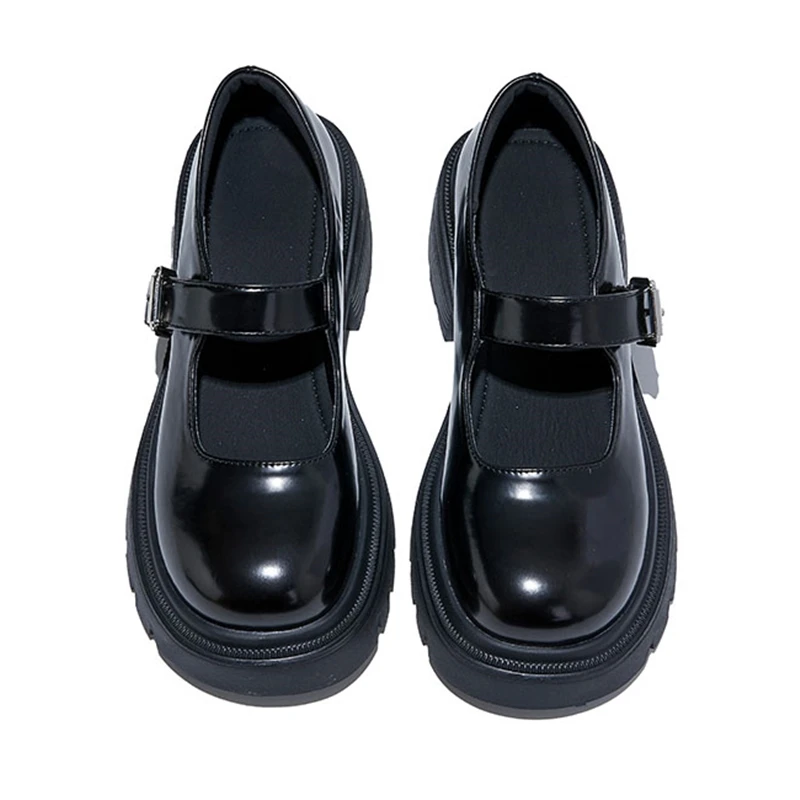 AIYUQI Mary Jane Shoes For Women 2026 New Platform Shallow-mouth British Style Genuine Leather Large-size Spring Shoes Female