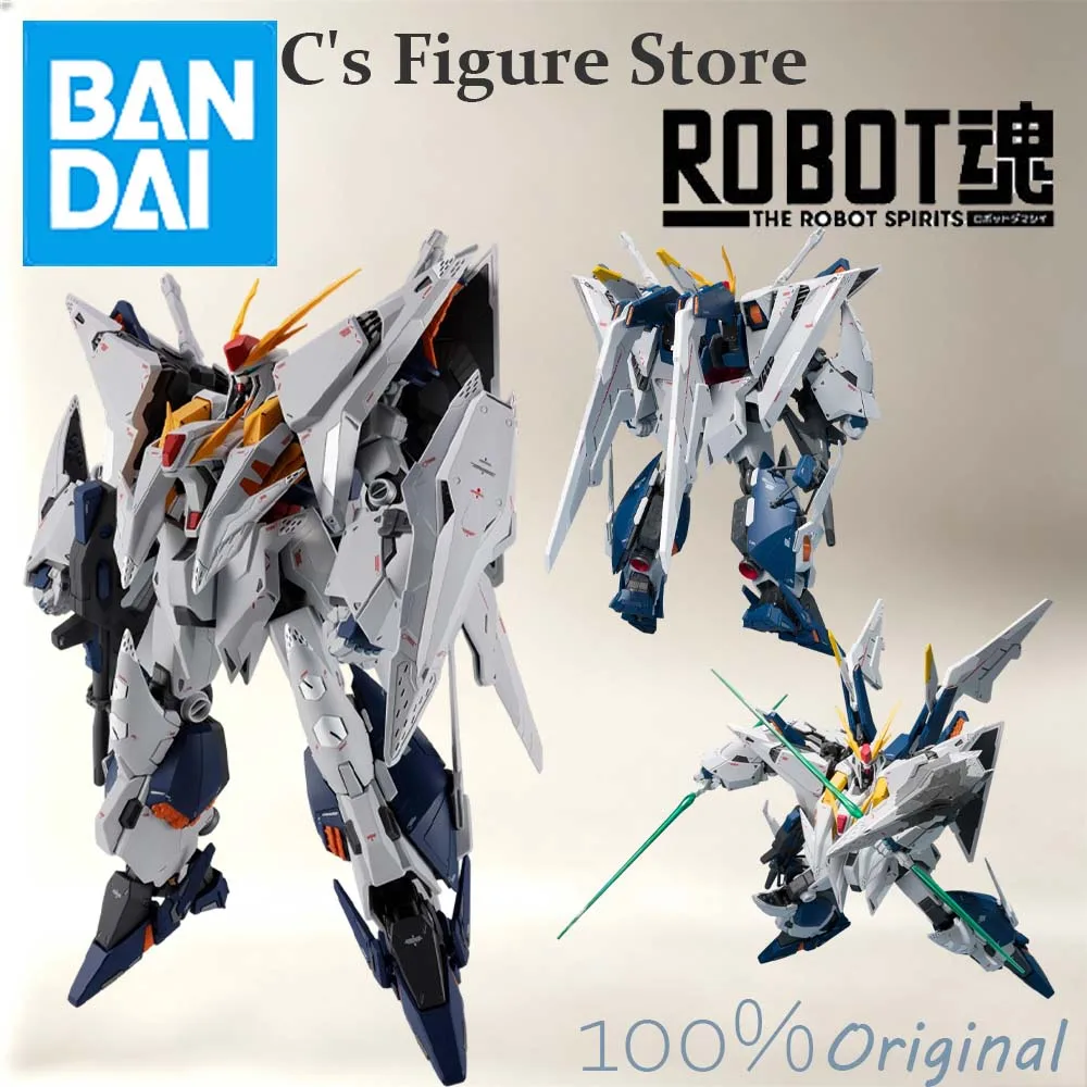 Hot Sale In Stock Bandai The Robot Spirits Mobile Suit Gundam Hathaway Rx-105 Xi Gundam Figure Anime Action Model Gift view 2