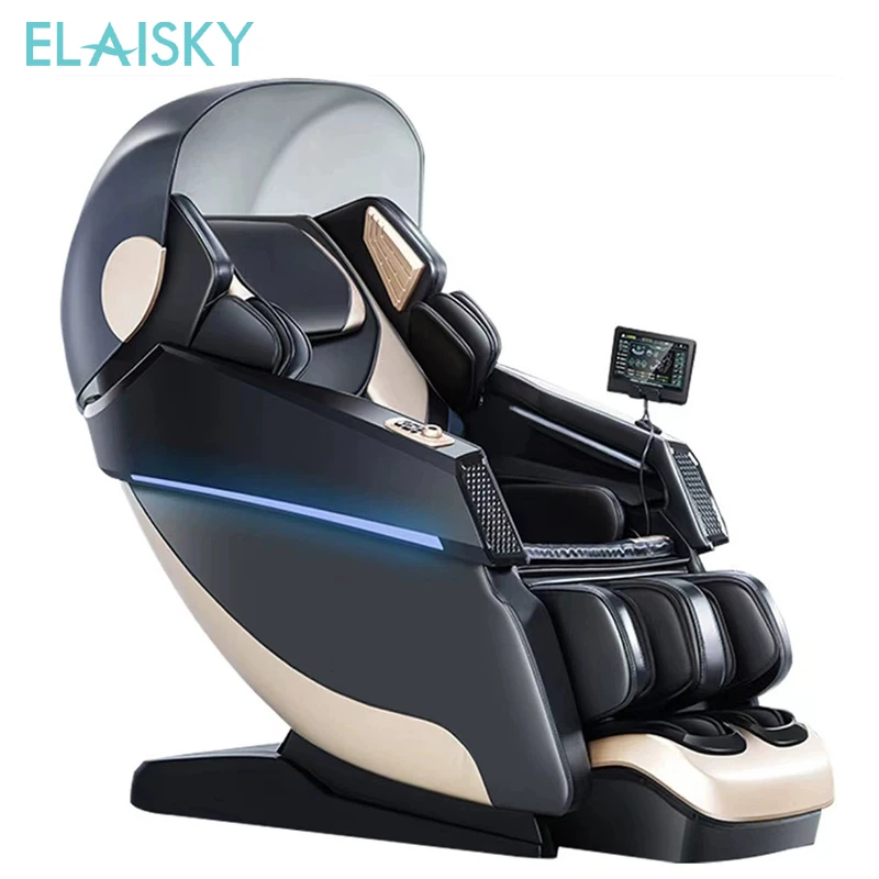 Electric Home Massage Chair SL Rail Fixed-Point Massage Full Body Chair Multi Functional Whole Body Airbags Zero Gravity Relax