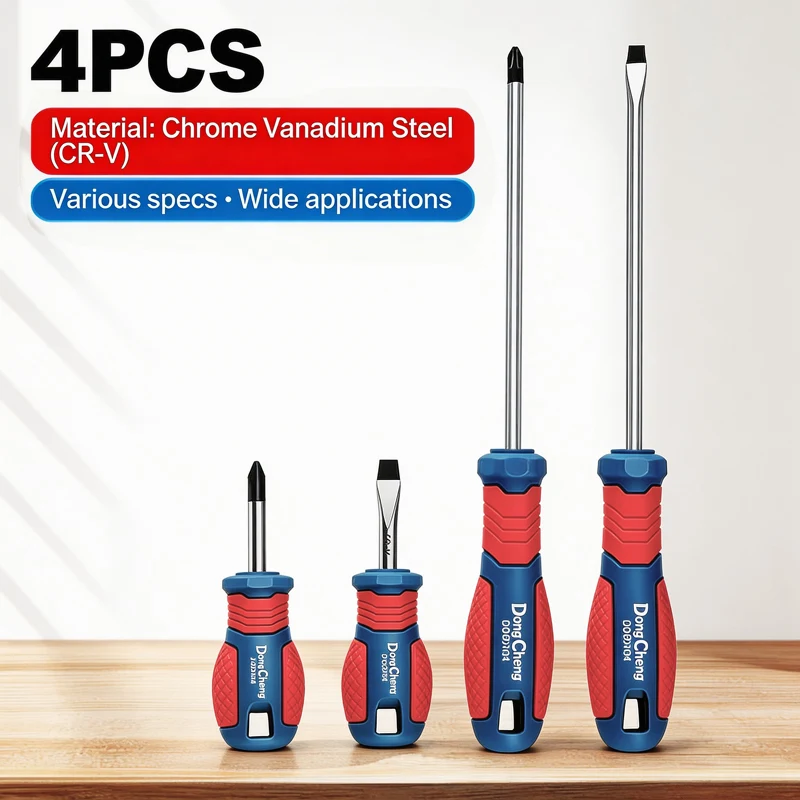 4-Piece Screwdriver…