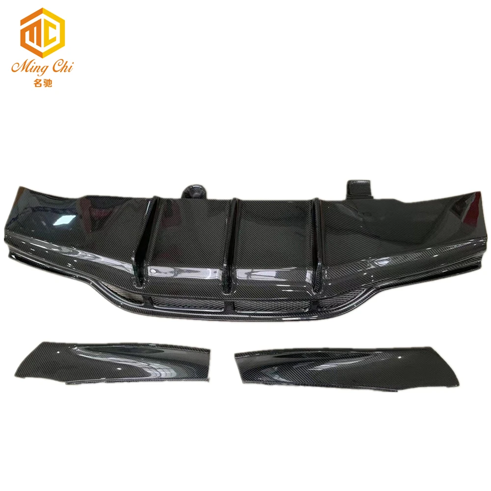 W205 C63S carbon rear diffuser car  bumper diffuser is suitable for Mercedes-benz W205 C63S AMG COUPE