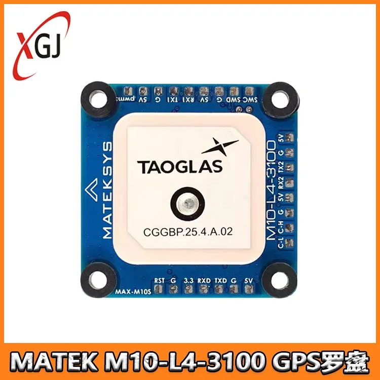 

Matek New AP_PERIPH GNSS M10-L4-3100 GPS Compass for FPV Racing Drones Quadcopter Flight Control System High Precision Satellite