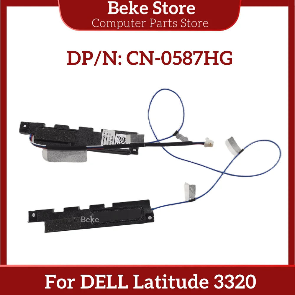 Beke-Original Dell Latitude 3320 Laptop Built-in Speaker, 0587HG 587HG, transporte rápido, Novo