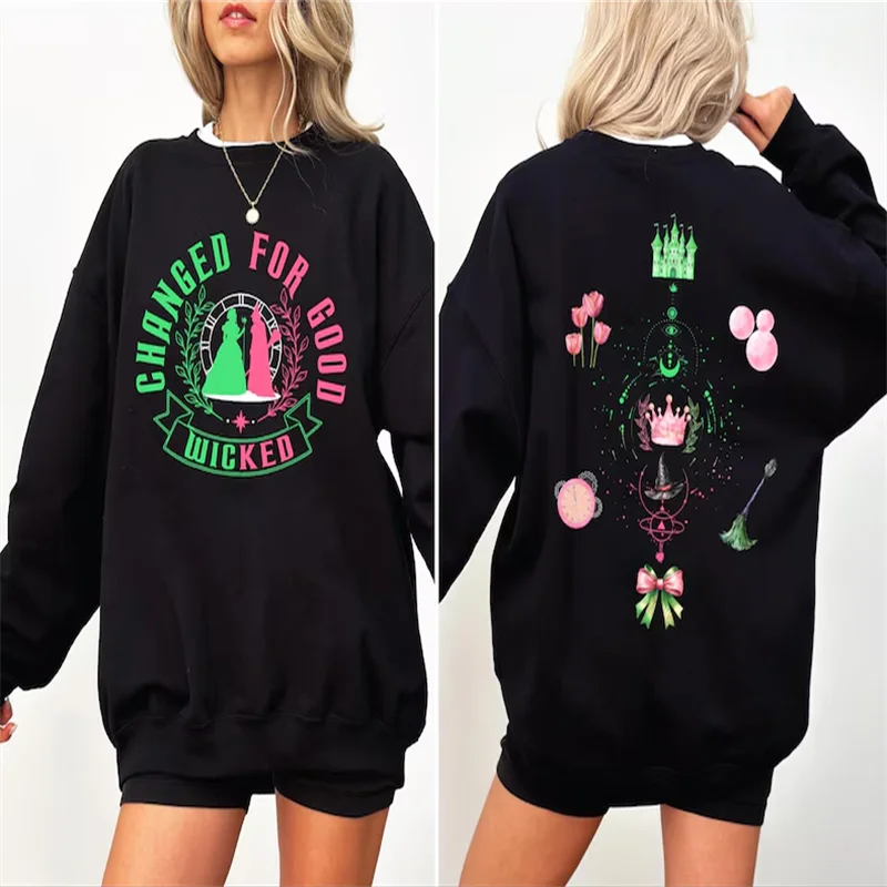 

Wicked Vintage 90s Merch Sweatshirt Harajuku Pullover Sweatshirt Unisex Pullover Sports Sweatshirt