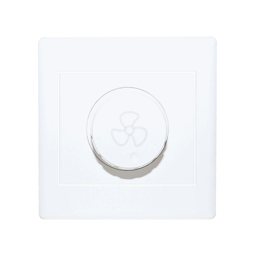 AC 220V Dimmer Switch Personalized Lighting Control Ceiling Fan Speed Control Easy Installation Wall Button Dimmer