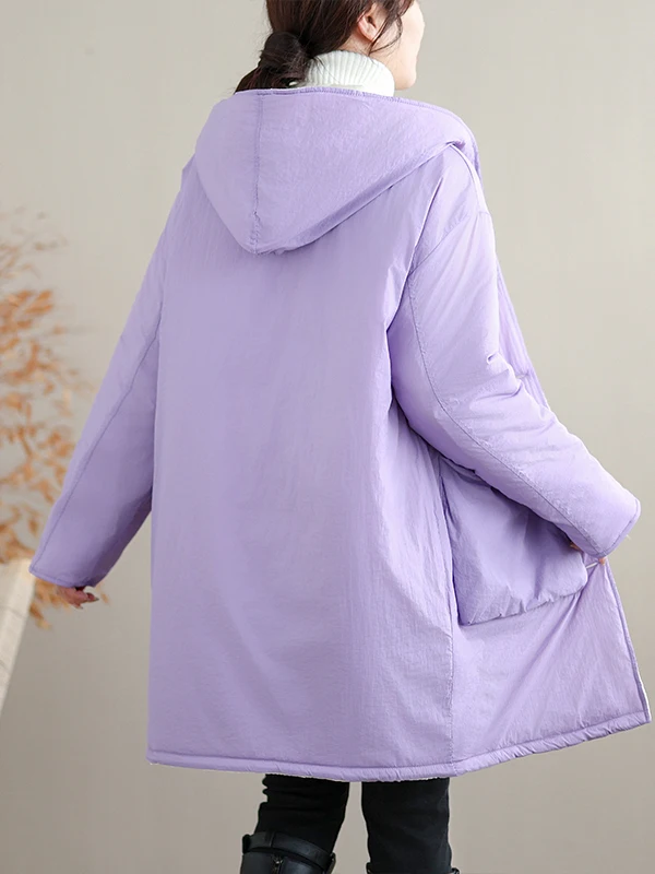 

Женское зимнее хлопковое пальто Thiened Cotton Jaet, новое свободное свободное пальто больших размеров в Корейском стиле с капюшоном средней длины, теплое хлопковое пальто