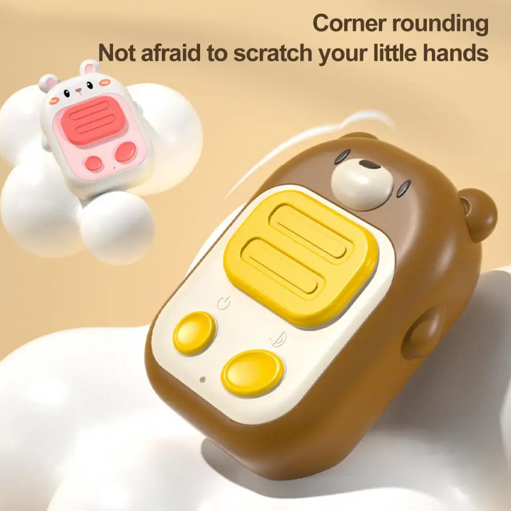 Walkie Talkies Mini Electronic Portable Intercom Machine Parent-Child Interaction Wireless Pager Outdoor Children's Toy Kid Gift