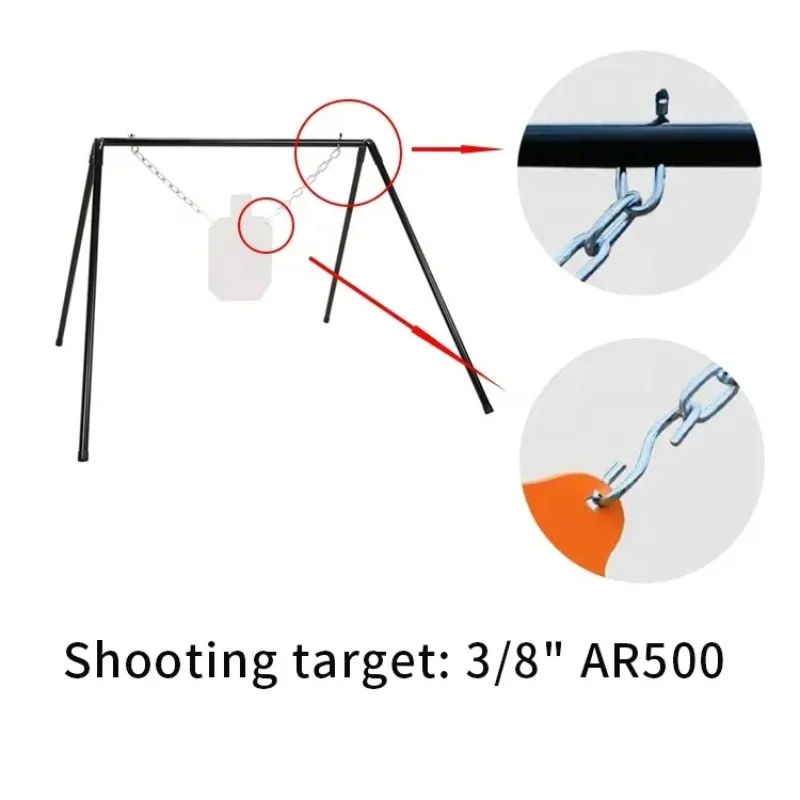 

Production Shooting Target For Sale AR500 Steel Gong Target Shooting Target System
