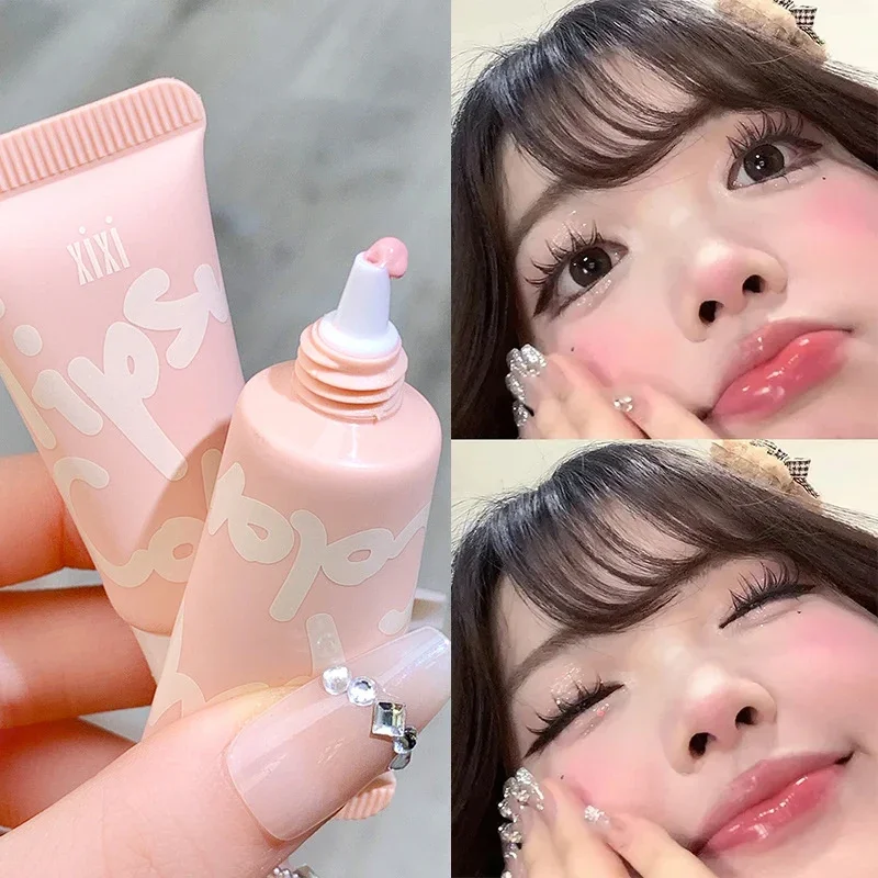 Multi-function Blush Stick Natural Cheek Face Rouge Blusher Cream Lasting High Color Rendering Brightening Skin Tone Waterproof