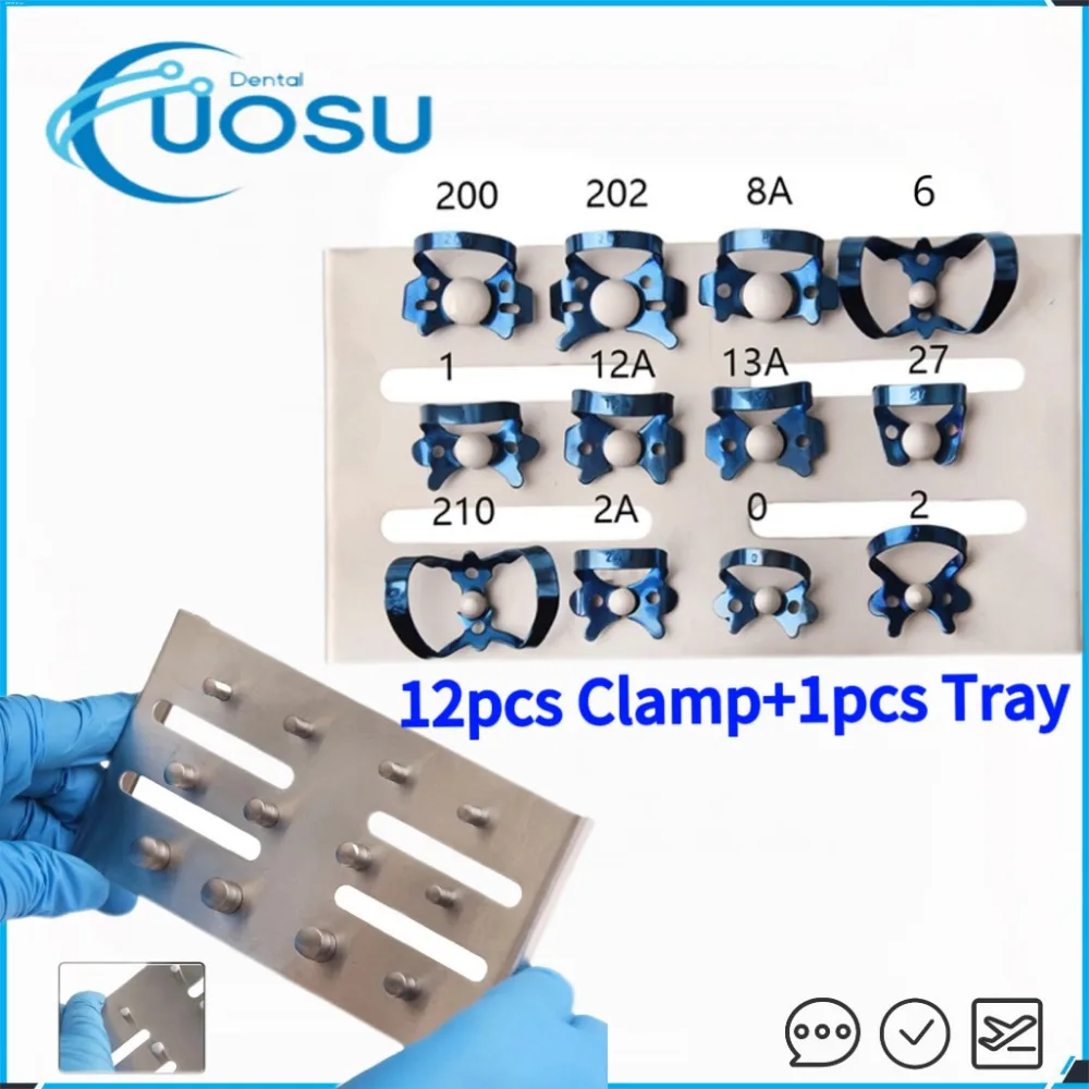 

Набор стоматологических эндодонтических резиновых клипс-фиксаторов, клипсы для реставрации, листы для клипс-фиксаторов, держатель для лотка из нержавеющей стали, ортодонтическое оборудование
