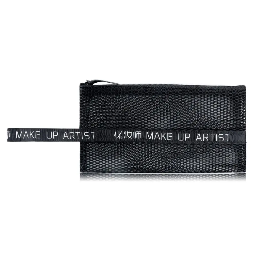 

High Quality Mesh Cosmetic Bag Large Capacity Travel Organizer Makeup Bag Multifunctional Pen Bag