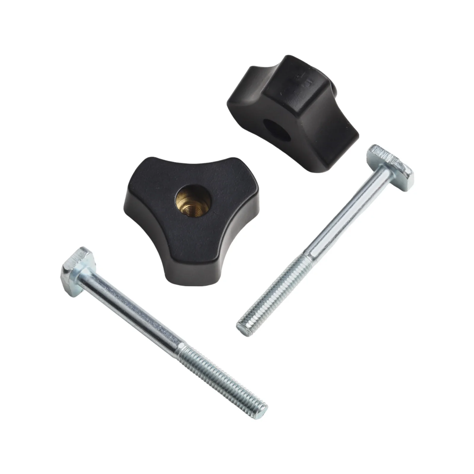Knobs Clamps for t-track Bolts Knobs T Slot Bolts Tools W/ for m6-70T Screw 4pcs Set Kits Lightweight Plastic for m6
