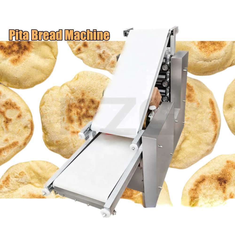 Fully Automatic Lebanese Arabic Pita Bread Machine Sell New Shawarma Lavash Naan Chapati Roti Make Maker