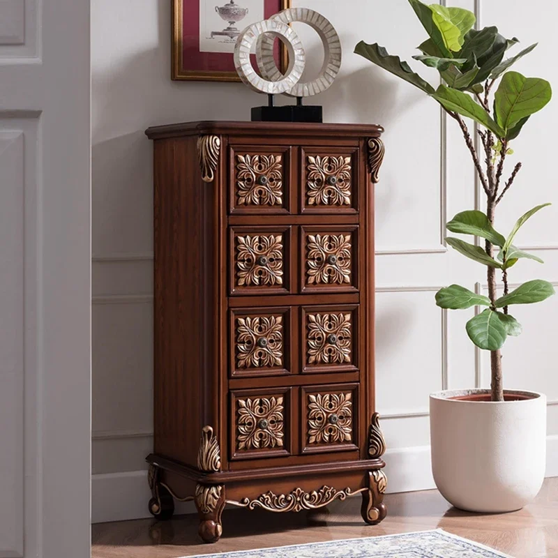 Storage Standing Cabinet Vintage Multipurpose Drawers Organizer Cabinet Nordic Luxury Schrank Schlafzimmer Living Room Furniture