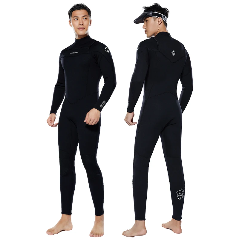 

Men Women Neoprene Wetsuits 3/2MM Surf Suit Kitesurf Snorkel Swimwear Winter Sun Protective Rash Guards Spearfishing Scuba Dive