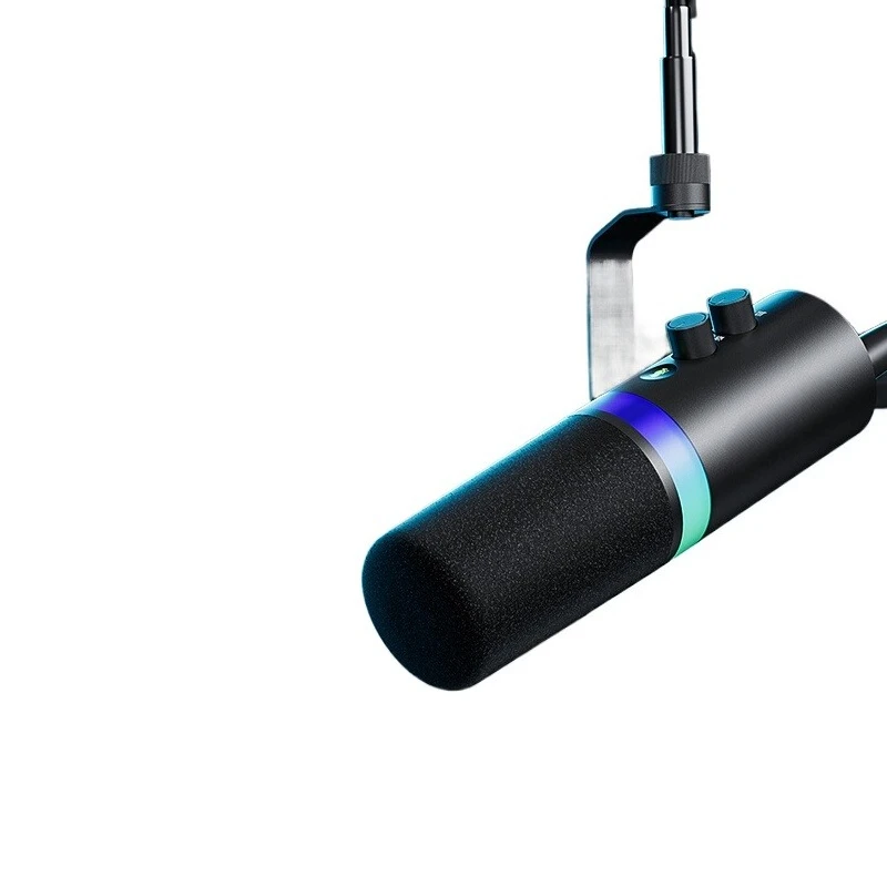 

Dynamic microphone, professional live broadcast computer microphone, live streaming host recording singing game conference