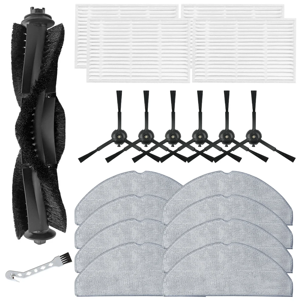 Main Side Brush Filter Mop Cloth Kit For Lubluelu L40/B40/L15 Ultra/L15 Max Cleaning Tools Home Appliance Parts
