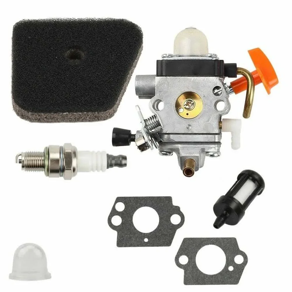 Carburettor Air Filter for ZA MA C1Q S131C FS90 Trimmer  Long Lasting Performance  Complete Package  Optimal Functionality