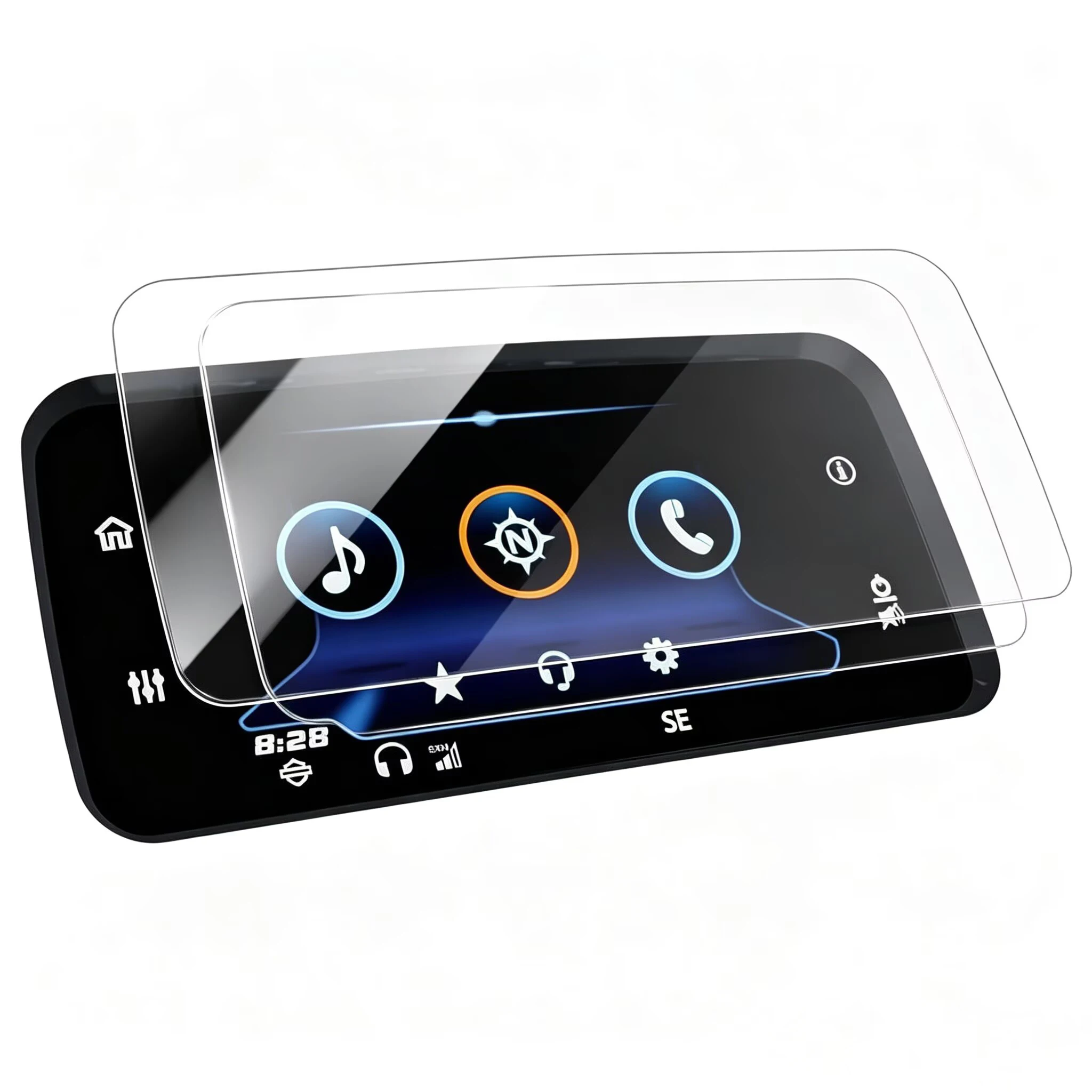 1-3 Pack Hydrogel Film Full-Screen Protection Film for HARLEY DAVIDSON BOOM! BOX GTS (2019+) Screen Protector