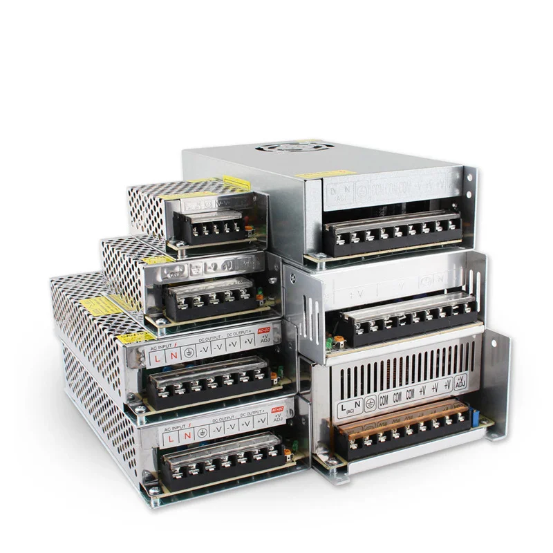 LED Power SupplyLighting transformer SMPS AC 110V 220V TO 5V 12V 24V 36V 48V 1A 2A 3A 5A 10A 20A 30A Switching Power Supply SMPS