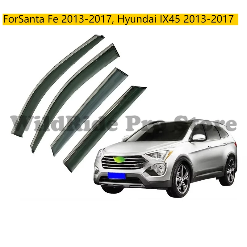 Deflectores De Visera De Ventana Lateral Teñidos De Humo Protectores De Lluvia Compatibles Con Hyundai Santa Fe 2013-2017, Hyundai Ix45 2013-2017 — -31%, 46.91€ Coupon, from 99.69€ – 31% descuento – €99.69