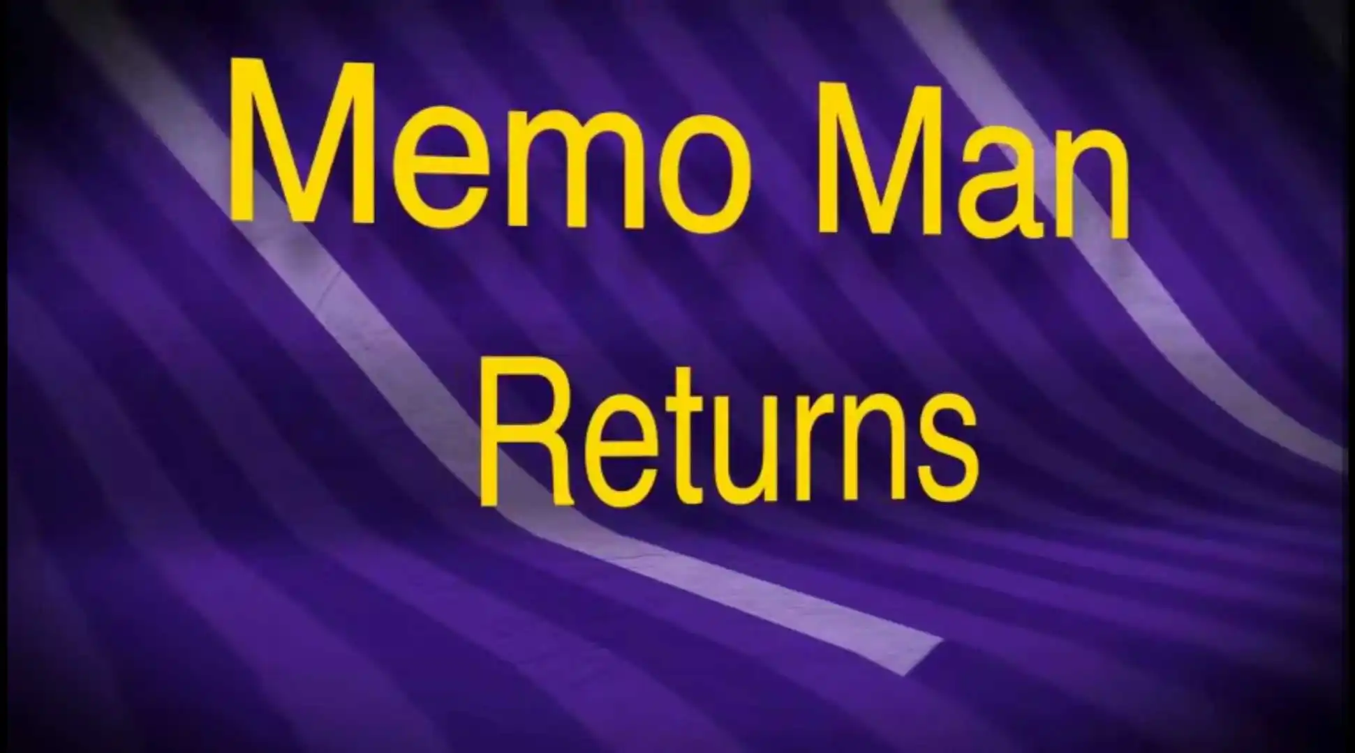 2020 Memo Man Returns by Lars La Ville - Magic Tricks