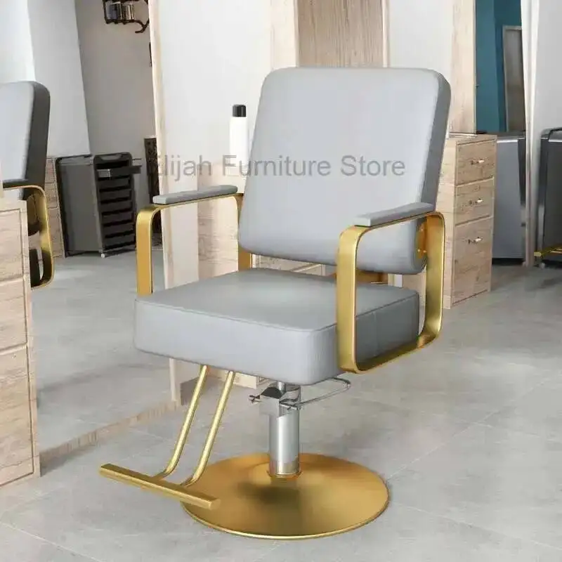 

Ergonomic Barber Chair Vanity Makeup Shampoo Swivel Spa Barber Chair Hairdresser Silla Professional Eyelash Chair Furniture