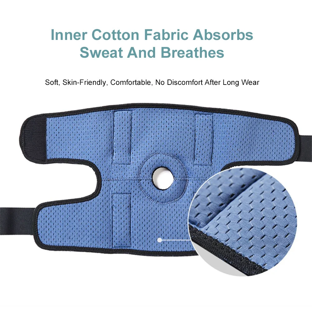 

1 шт. Регулируемый компрессионный наколенник с шарнирной фиксацией и открытым отсеком для надколенника, стабилизатор для облегчения боли в суставах