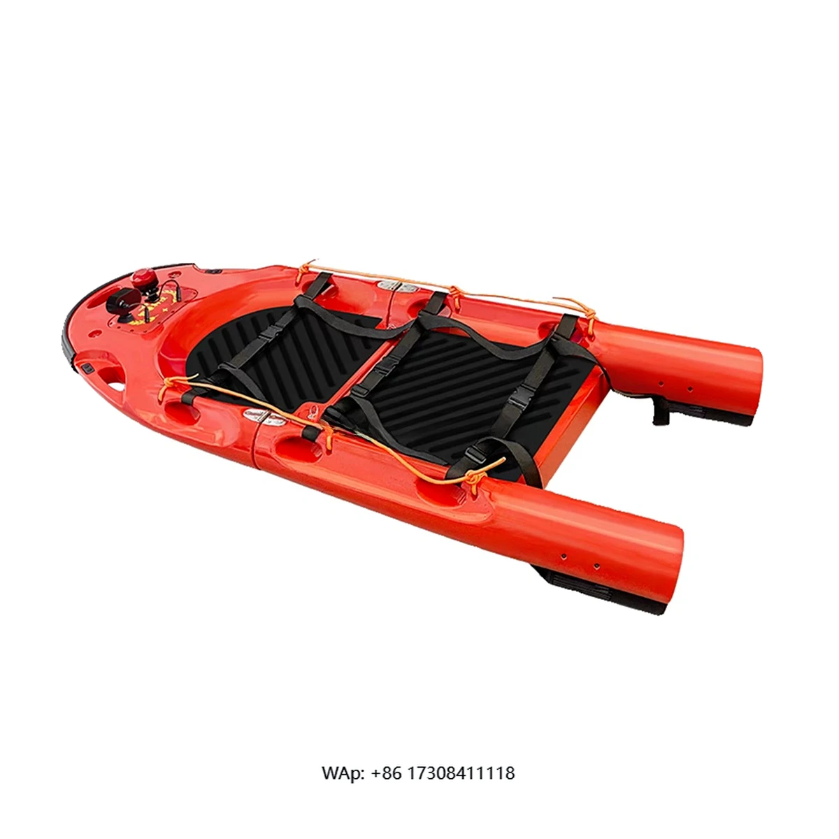 

Foldable Emergency Rescue Robot Remote Control Mobile Heating Stretcher Life Raft Water Surface Life-Saving Mobile