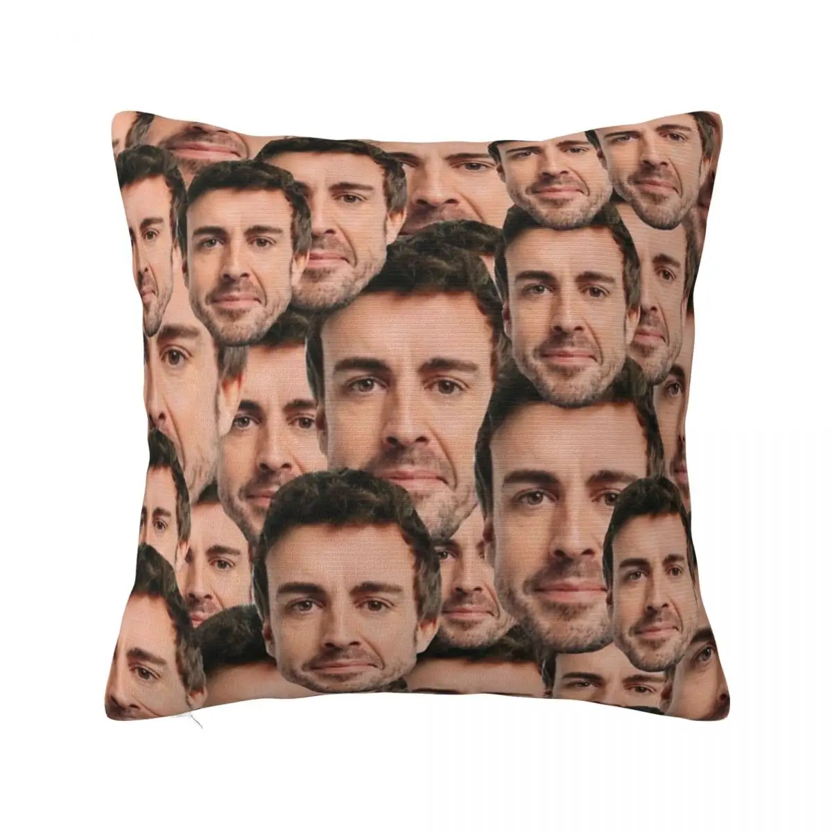 

Fernando Alonso Funny Head Pillowcase Printing Polyester Cushion Cover Decor Pillow Case Cover Living Room Dropshipping 40*40cm