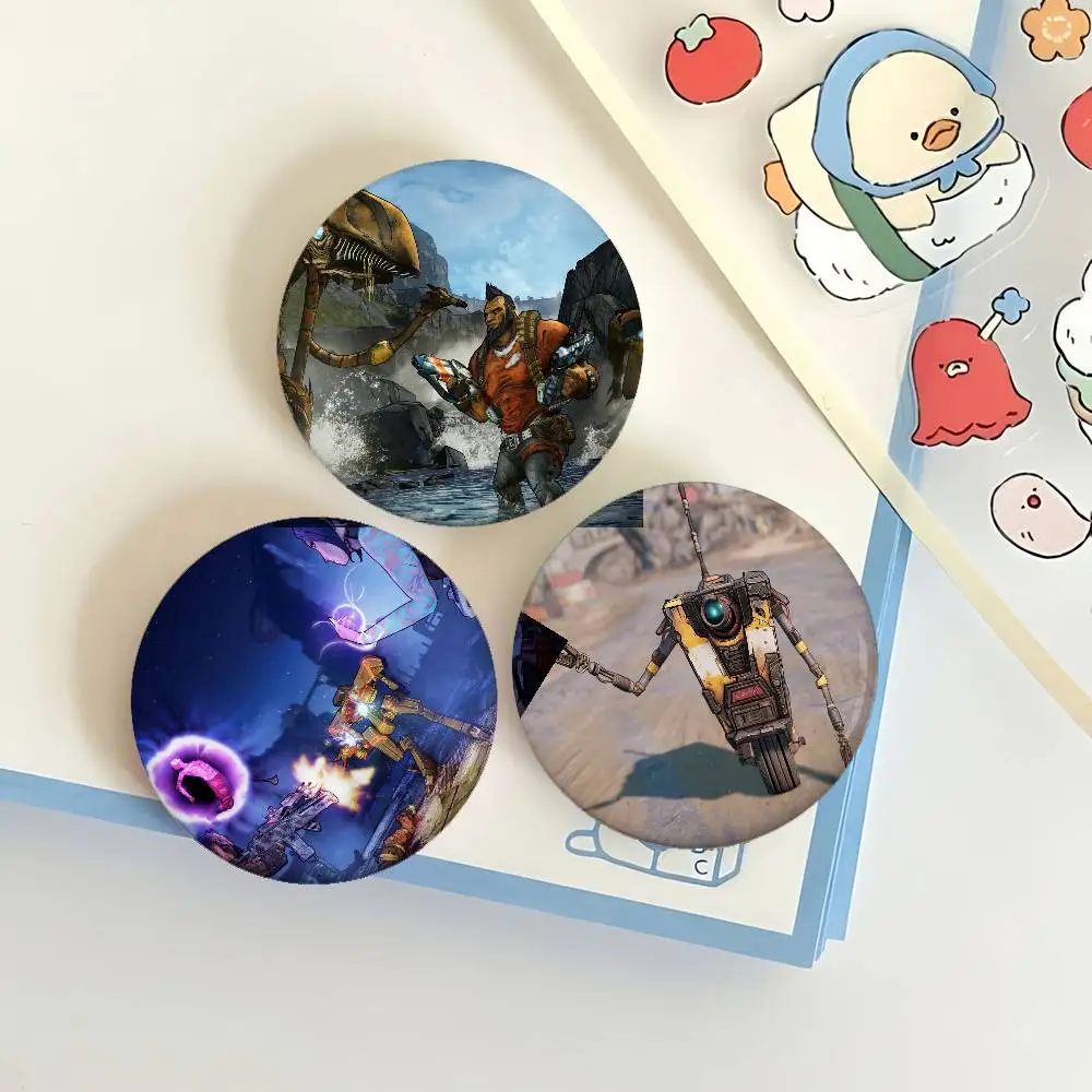 شارات الأراضي الحدودية صفيح لينة زر دبوس بروش شارة معدنية مخصصة مجوهرات اكسسوارات قبعة حقيبة التلبيب