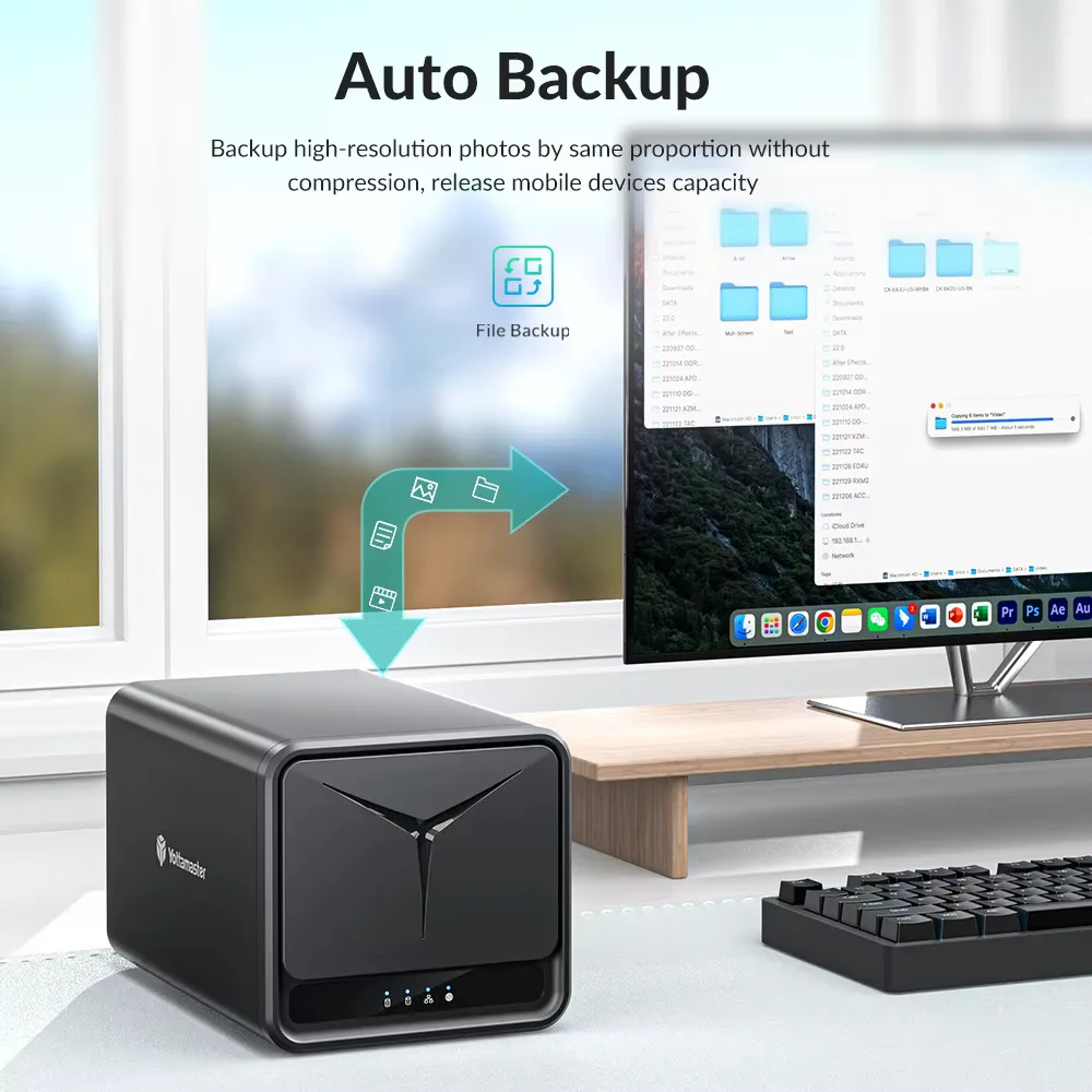 【無料ローカル倉庫！】Yottamaster NAS ストレージ サーバー RAM ホーム ネットワーク ストレージ 2/5 ベイ Raid 2.5 インチ 3.5 インチ SATA HDD SSD 外付けケース