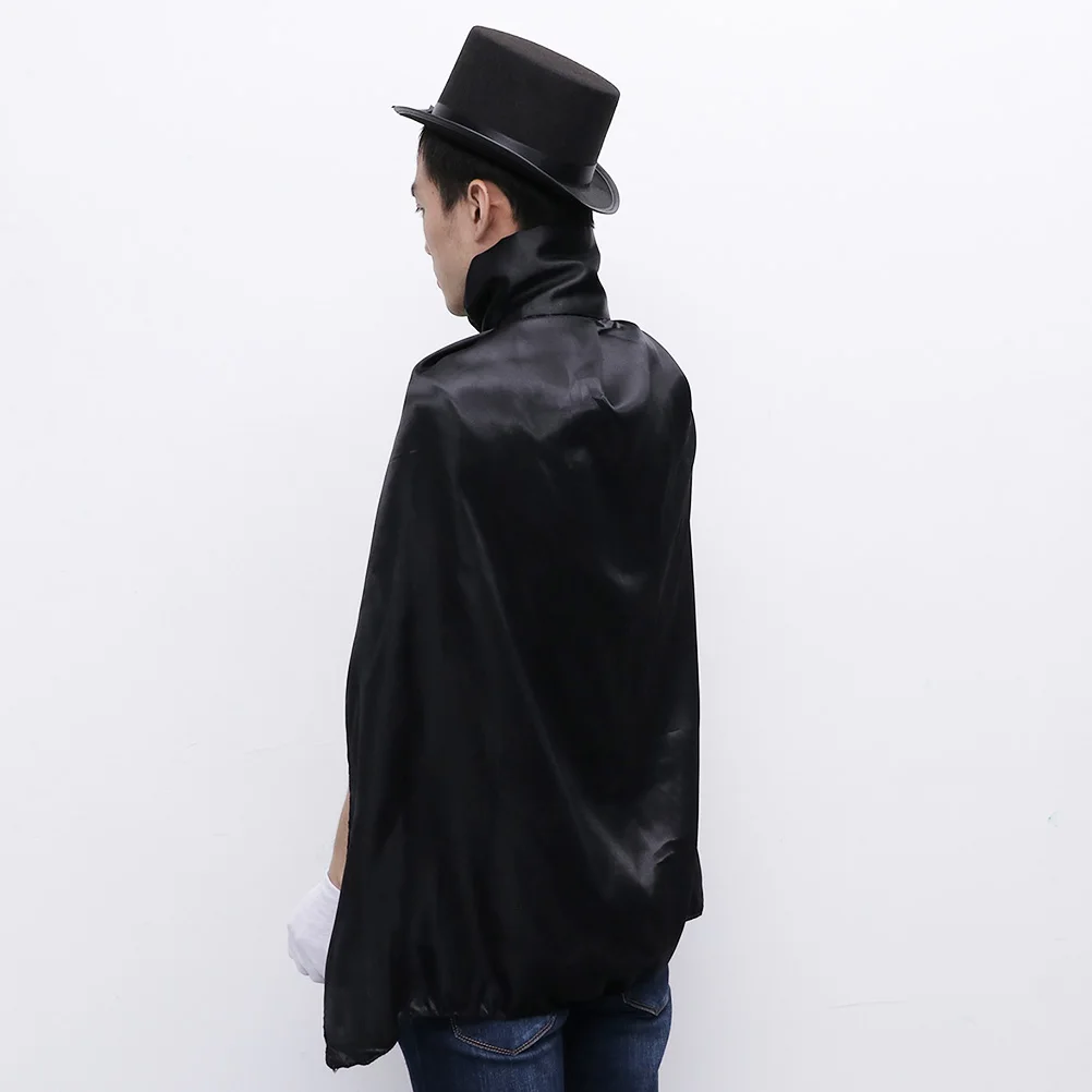 

2 Pcs Cloak Set Magician Costume Pretend Accessories Role Men and Women