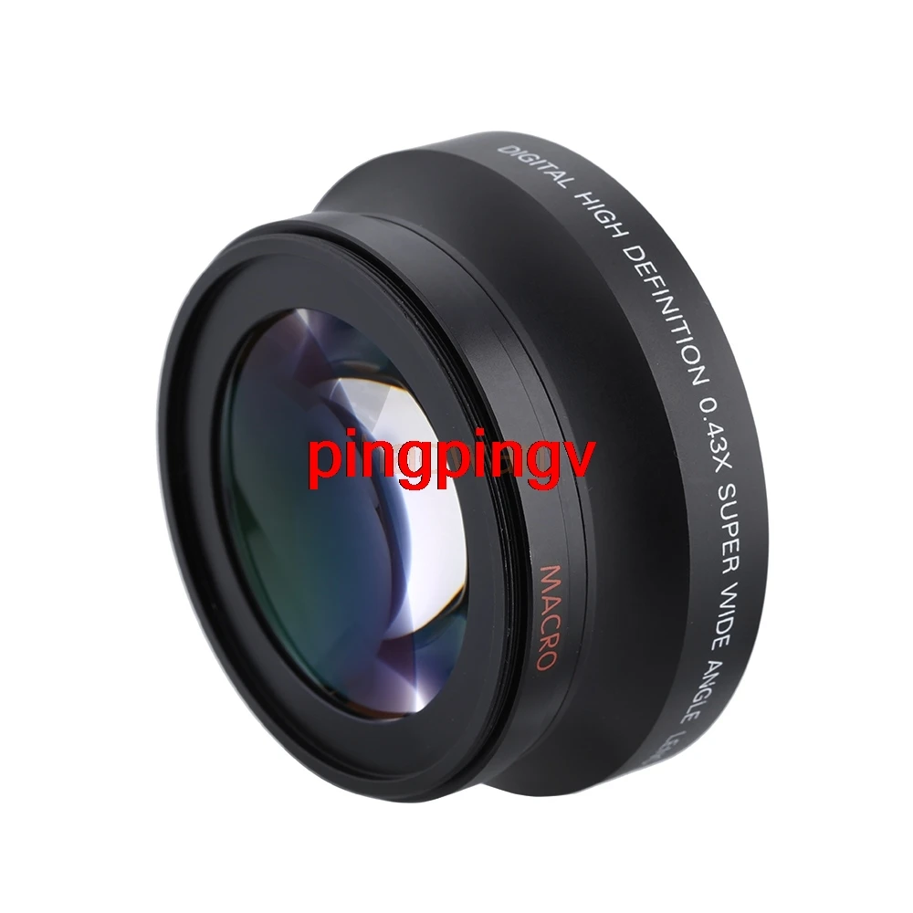 

Широкоугольный макрообъектив 72 мм 0,43X для камеры Canon nikon pentax Sony HDR-FX1 HVR-Z1U 72 мм