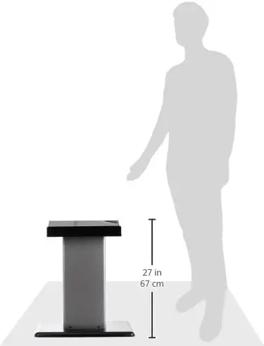 حامل أثقال عمودي كبير ورف لتخزين الأوزان، فضي/أسود لتخزين معدات الجيم المنزلي