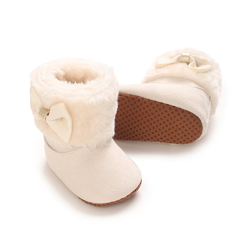Hochwertige Herbst-Winter-Stiefel für Neugeborene, warme Winterschuhe für Babys, Mädchen und Jungen, modische Lauflernschuhe für Kleinkinder 0-18 Monate – Detail 5