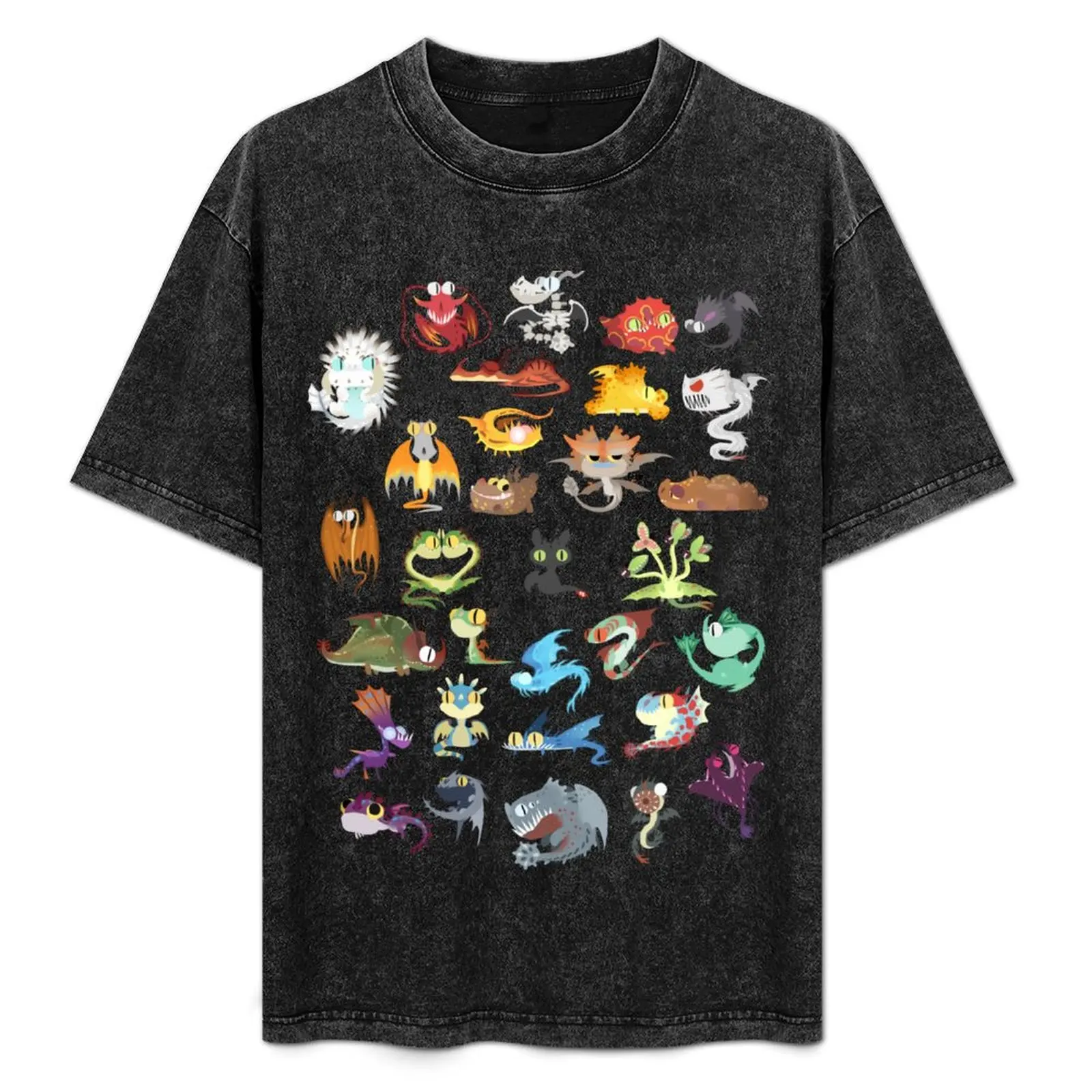 

Dragons T-Shirt Gym Wear Breathable Short Sleeve Tee
