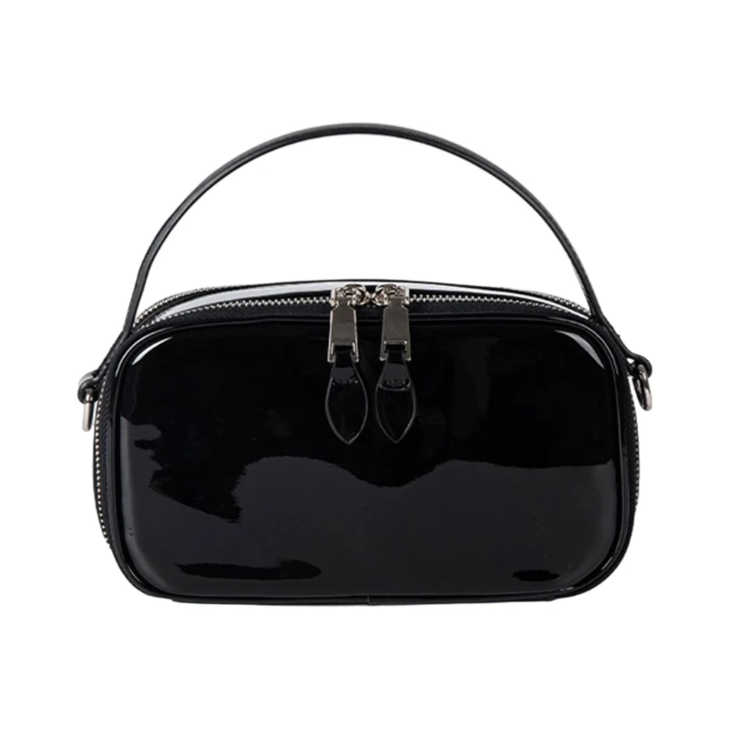 

E8FB Women Fashion Handbag Commuting Bag Simple Shoulder Bag Top Handle Bag Korean Styles Crossbody Bag for Work Commuting