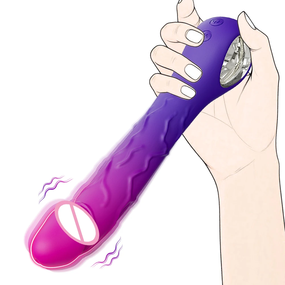 Dildo Vibrator for Women Vagina Anal G-Spot Vibrators Clitoris Nipples Stimulator Fake Penis Female Masturbation Adult Sex Toy