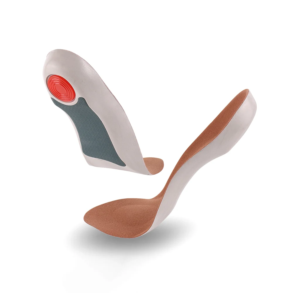 Corrective half size insole seven point insole flat arch support corrective insole sweat absorbing sports insole