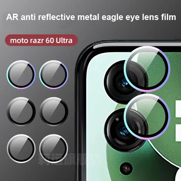 

Металлическая пленка для линз Eagle Eye для Motorola Razr 60 Ultra Razr 50Ultra 60Ultra 5G, наклейка, защитная пленка для стекла