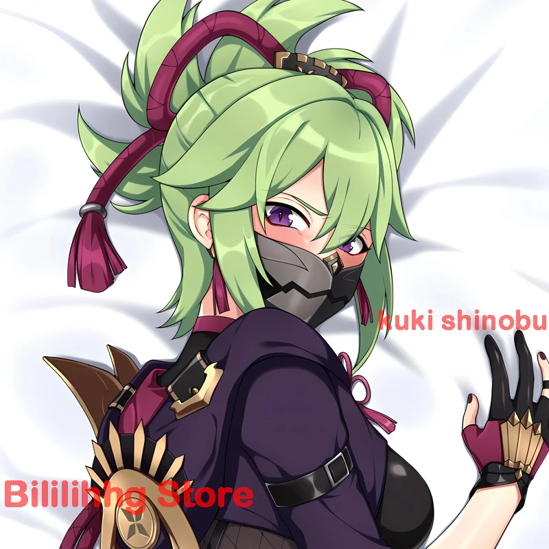 Dakimakura anime kuki shinobu Double-sided Print Life-size body pillows cover Adult pillowcase