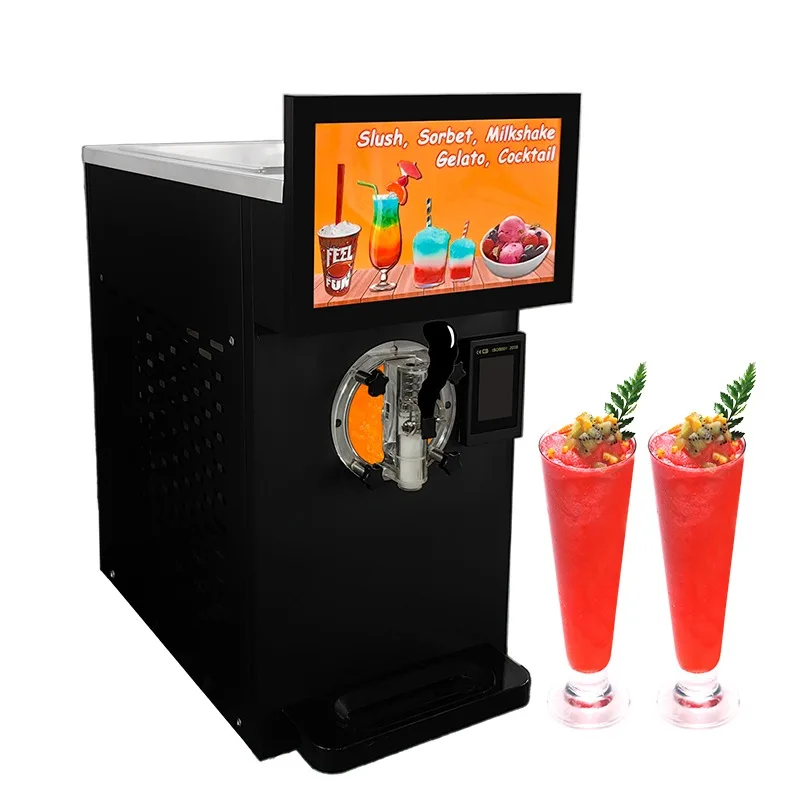 

【Best-selling】Wholesale Ice Slush Machine Frozen Commercial Ice Coffee Machine Juice Smoothie Drink Machine