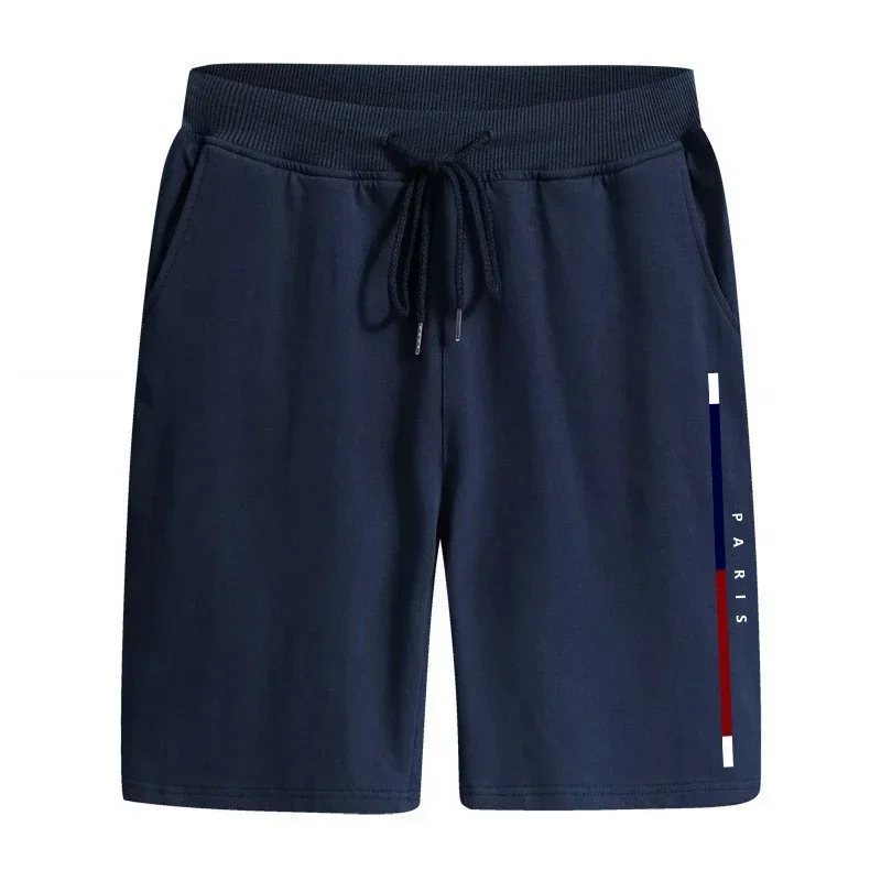 2025 Summer Casual Fashion Walking Shorts for Men High Quality Male Home Outdoor Comfortable Soft Knee Length Pants