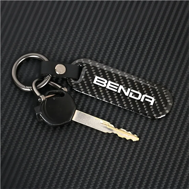 For Benda 300 Rock300 LFS700 LFC700 Rock 300 LFS LFC 700 2025 2024 Motorcycle Key Chain Carbon Fiber Keychain 2025 Logo Gift